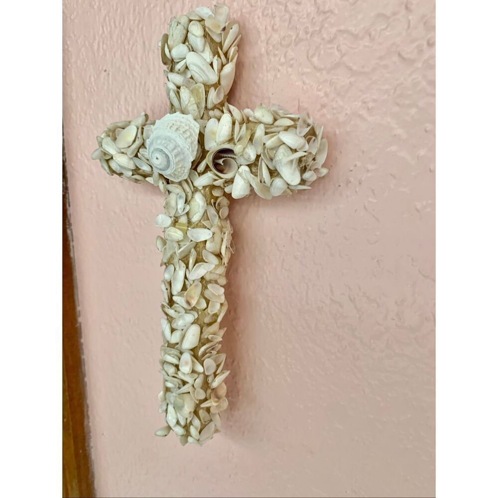 Cross Handmade with Shells #fairh - Picture 3 of 5